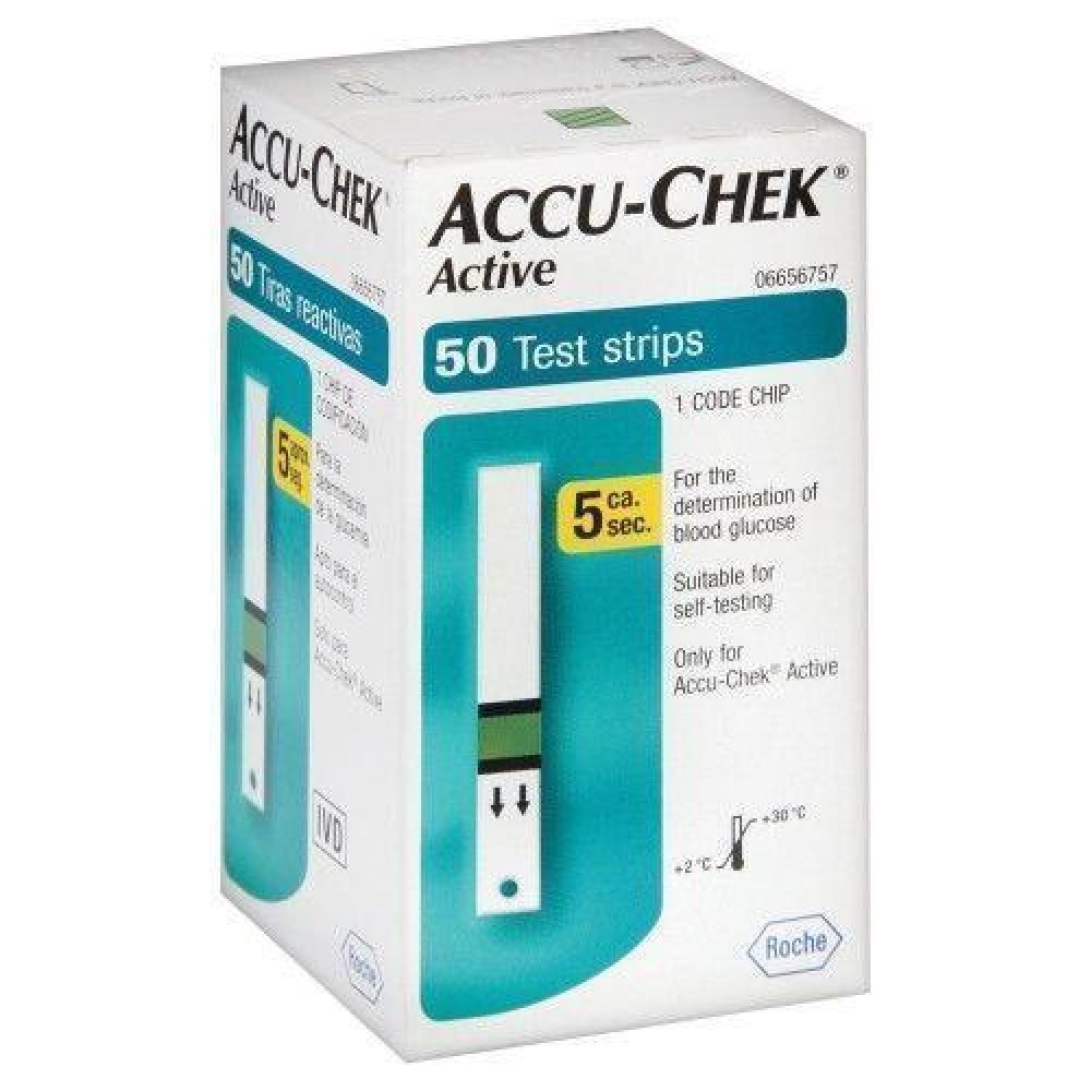 Accu Chek Active Test Strip Box 50 Pcs Available At Priceless Pk In